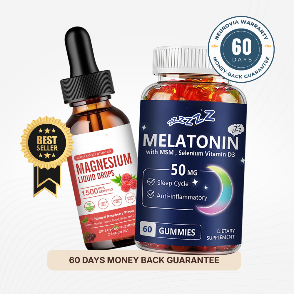 Deep Sleep Protocol | Melatonin Gummies and Magnesium Drops
