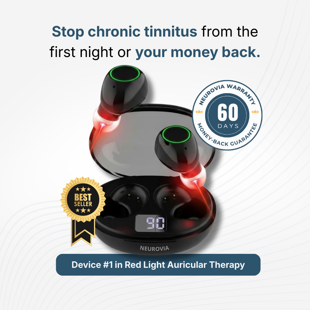 NeuroQuiet™ | 650nm Red Light Ear Therapy