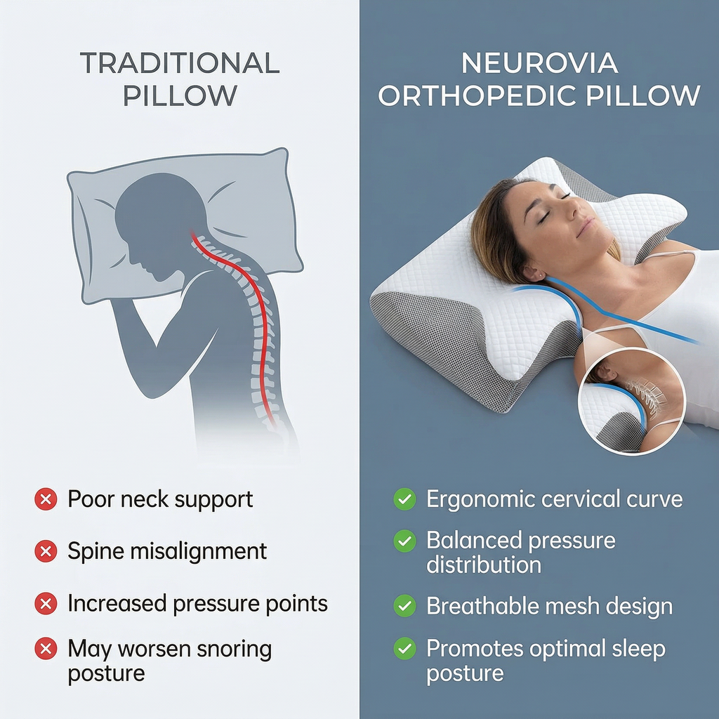 Neurovia Orthopedic Pillow