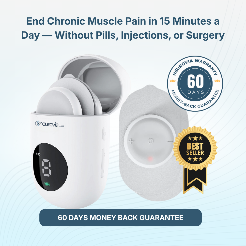 Neurovia PulseRelief | Smart Neurostimulation Device for Muscles